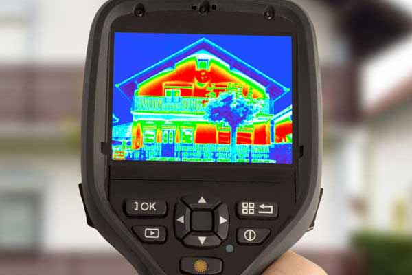 赤外線カメラ調査