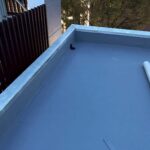 京都市右京区にて雨漏り修理・塩ビシート防水工事〈テナントビル屋上からの雨漏り〉 施工後