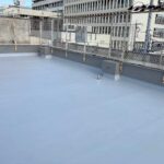 京都市伏見区にて雨漏り修理・防水工事〈会社ビル屋上防水改修工事〉 施工後