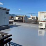 京都市右京区にて雨漏り修理・防水工事〈屋上防水改修工事〉 施工後