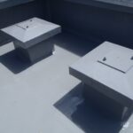 京都市下京区にて雨漏り修理〈商業ビル屋上の防水改修工事〉 施工後