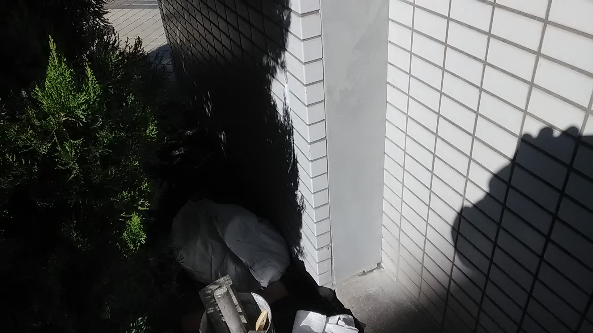 京都市右京区にてマンション外壁タイルの補修工事 施工後